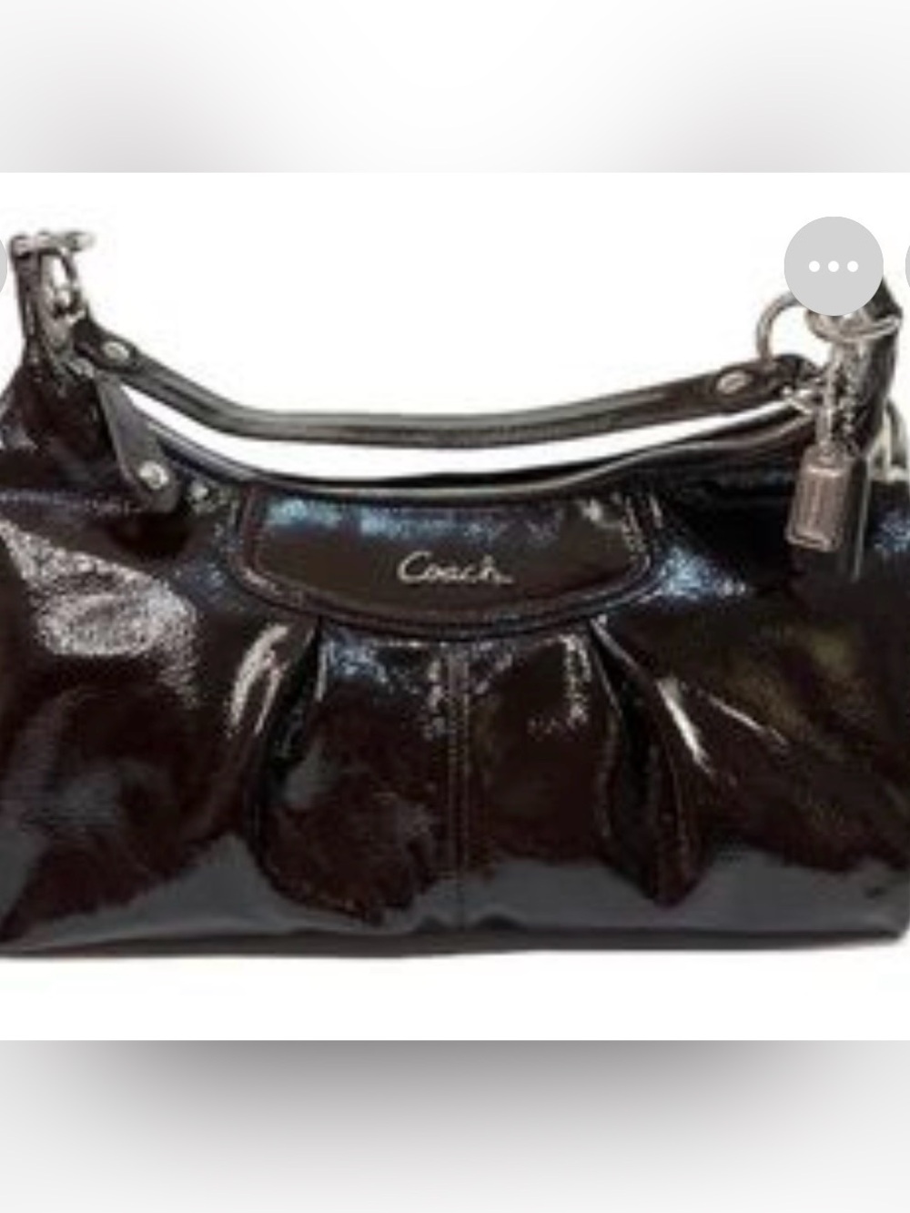 Coach Ashley Satchel - Mahogany (Dark brown) EUC  - F20464